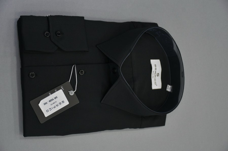 Men's Black Dress Shirt