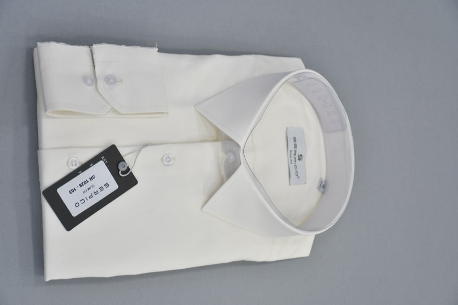 Men's Ivory Dress Shirt