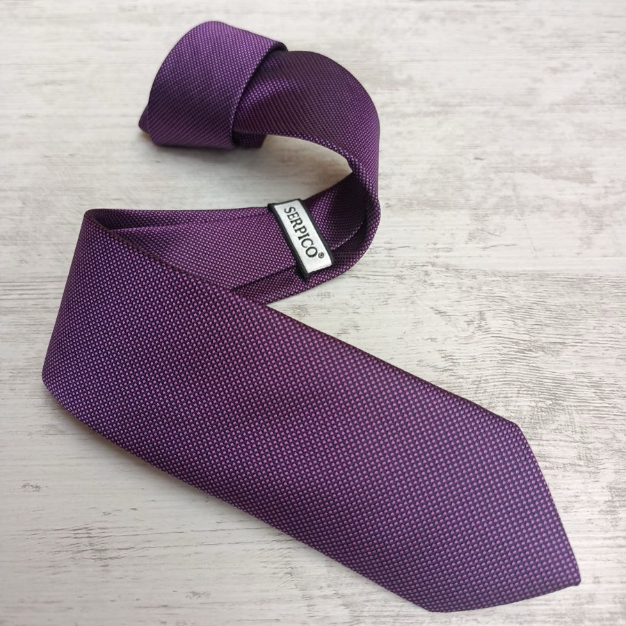 Men's Purple Sand-Pattern Tie