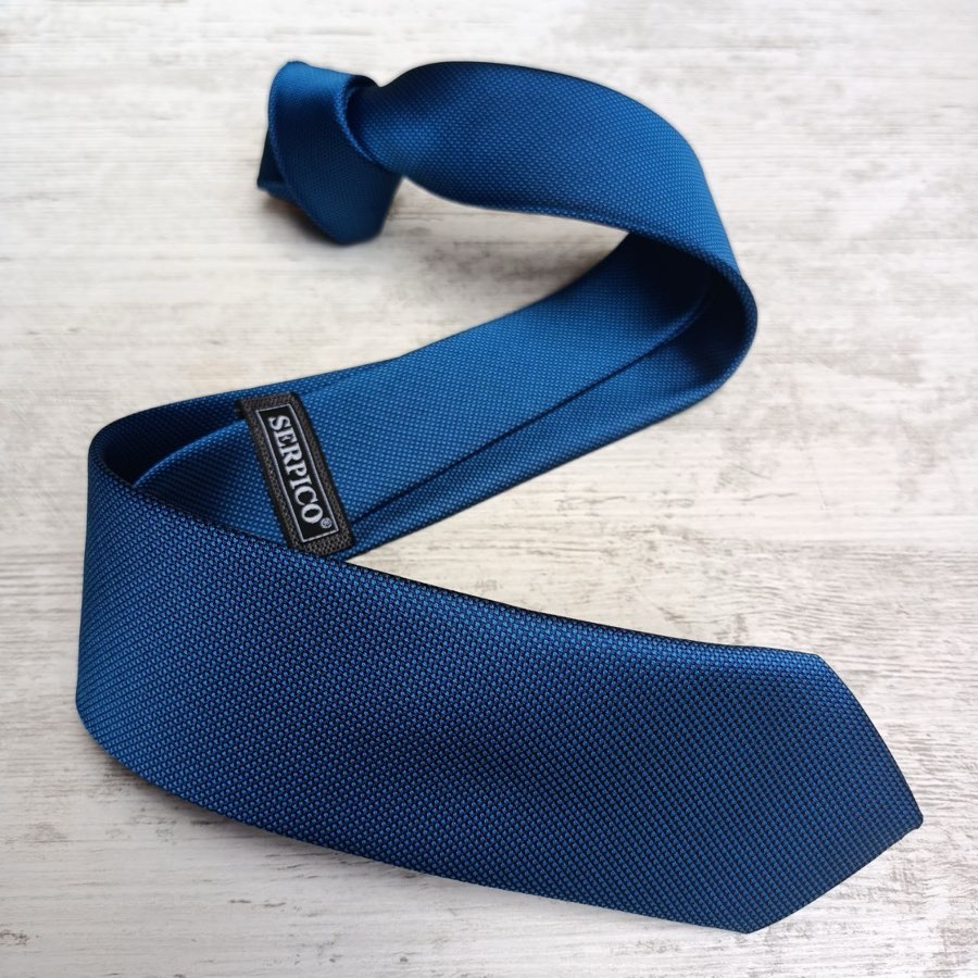 Men's Blue Sand-Pattern Tie