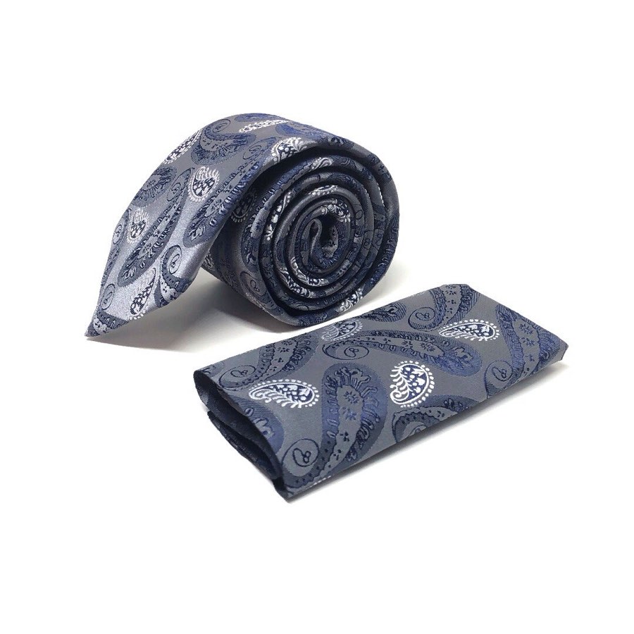 Men's Gray Tulip Microfiber Tie