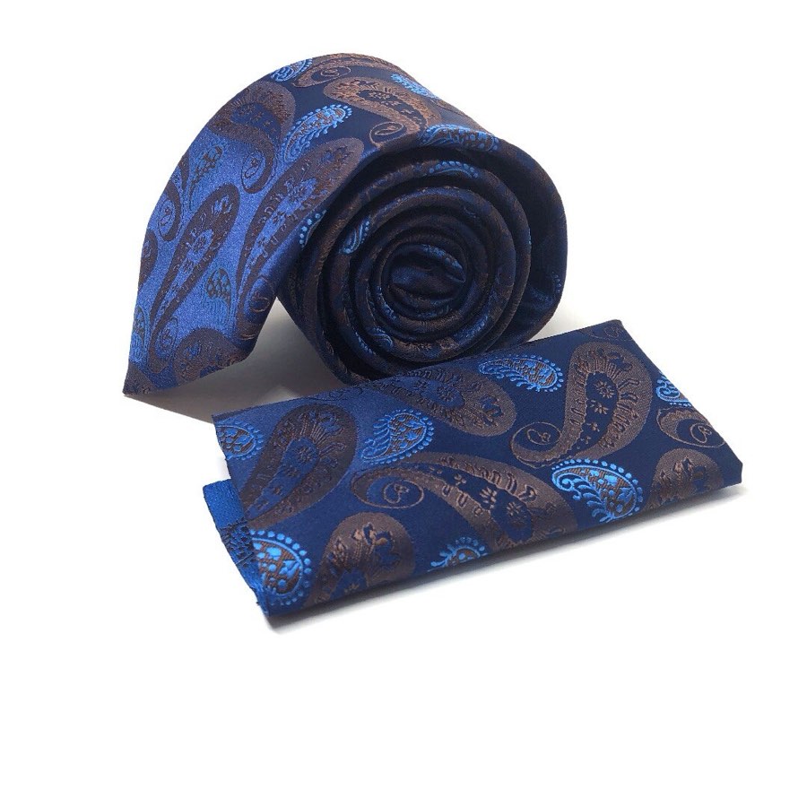 Men's Blue Tulip Microfiber Tie