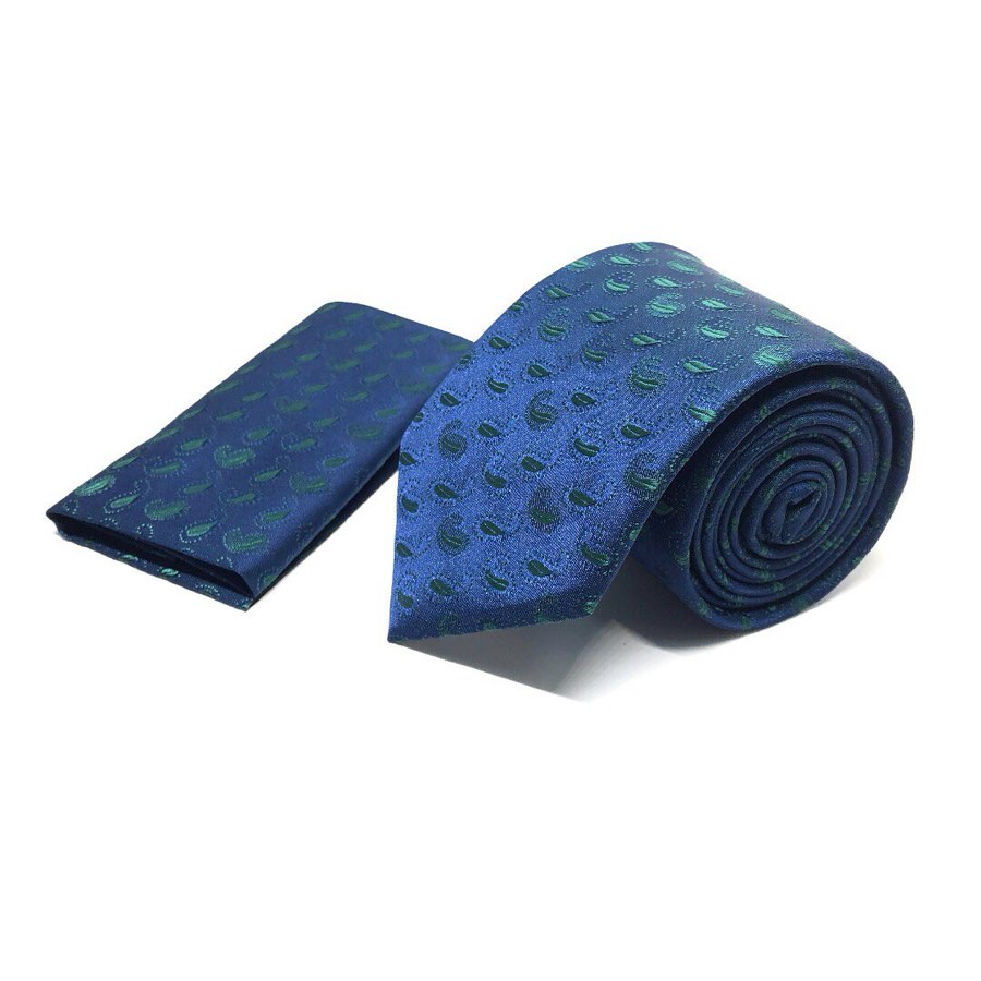 Men's Blue Tulip Microfiber Tie